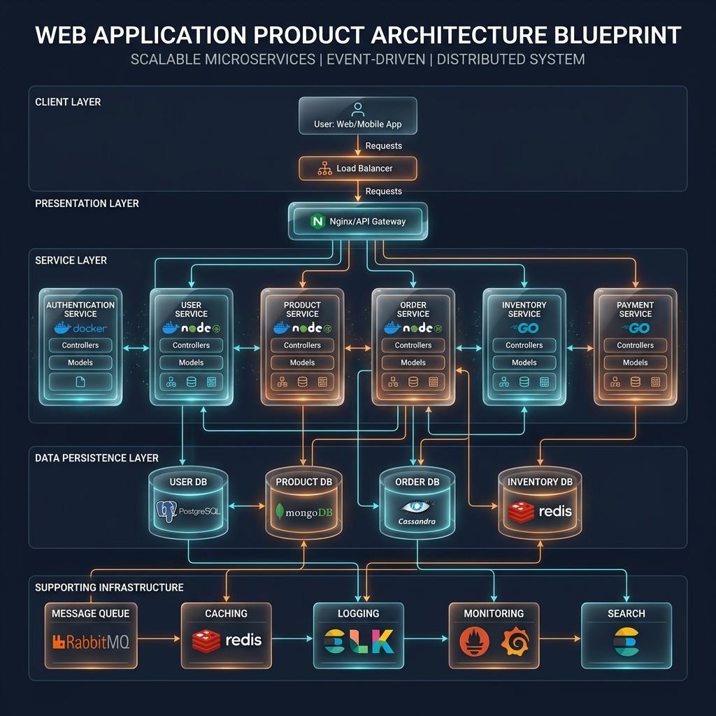Product architecture visual
