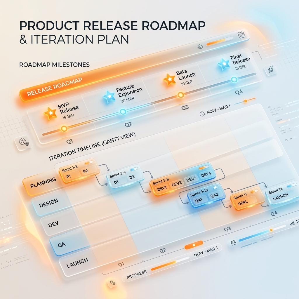 Release roadmap visual