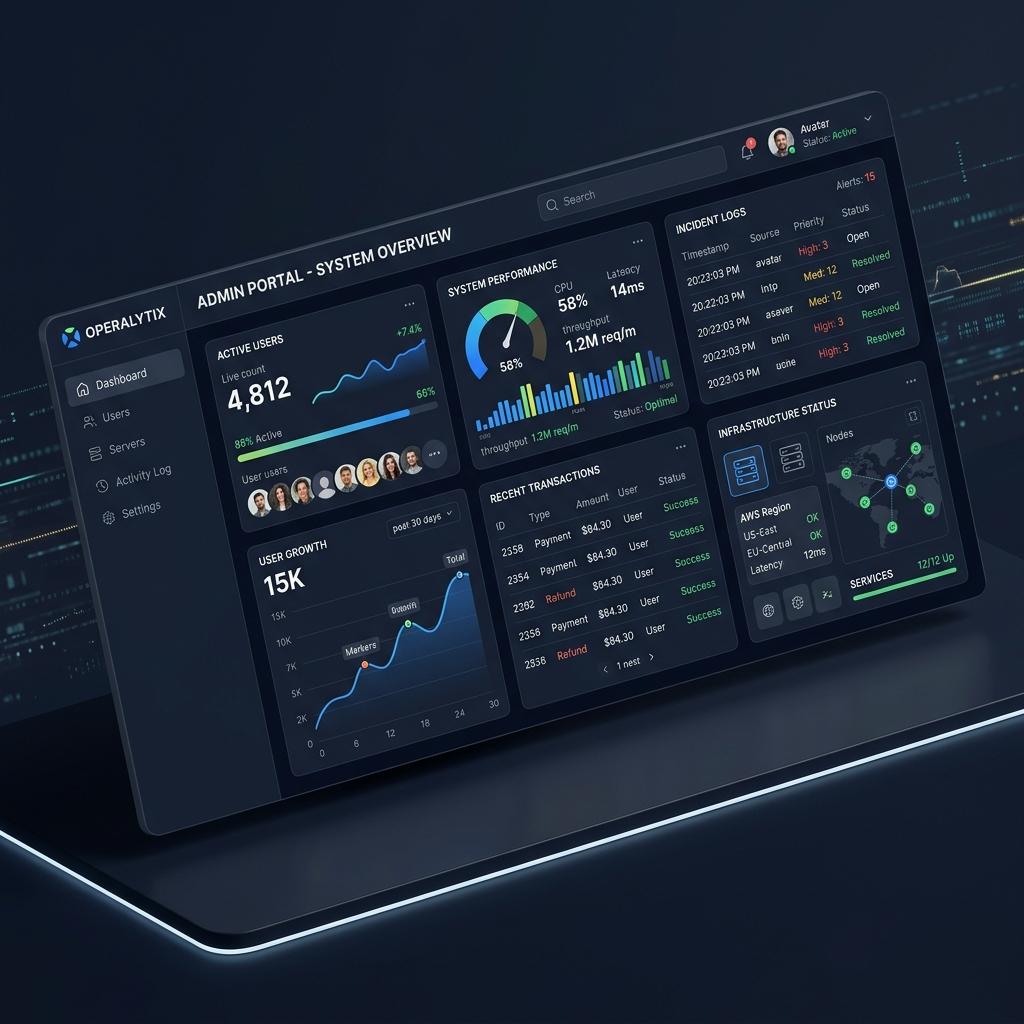 Web Applications deliverable visual